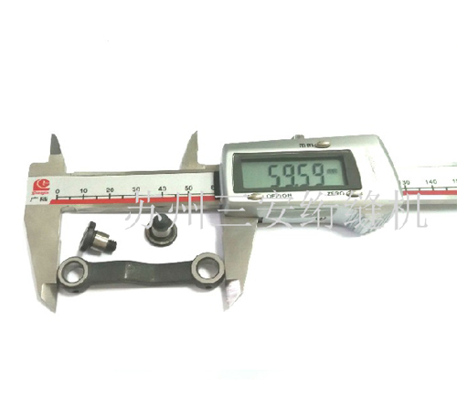 單針電腦絎縫機(jī)配件老機(jī)頭壓腳彎連桿